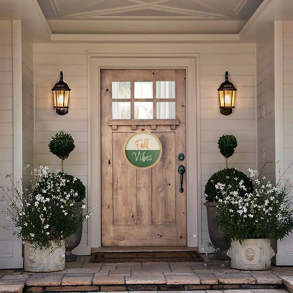 "Fall Vibes" Hanging Wall & Door Decor Decoration, 9.24"